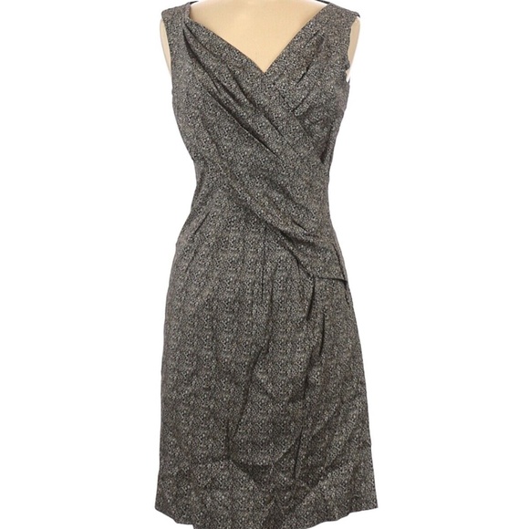 DKNY Womens Sleeveless V-Neck Cocktail Party Dress Size 6 - Picture 1 of 2